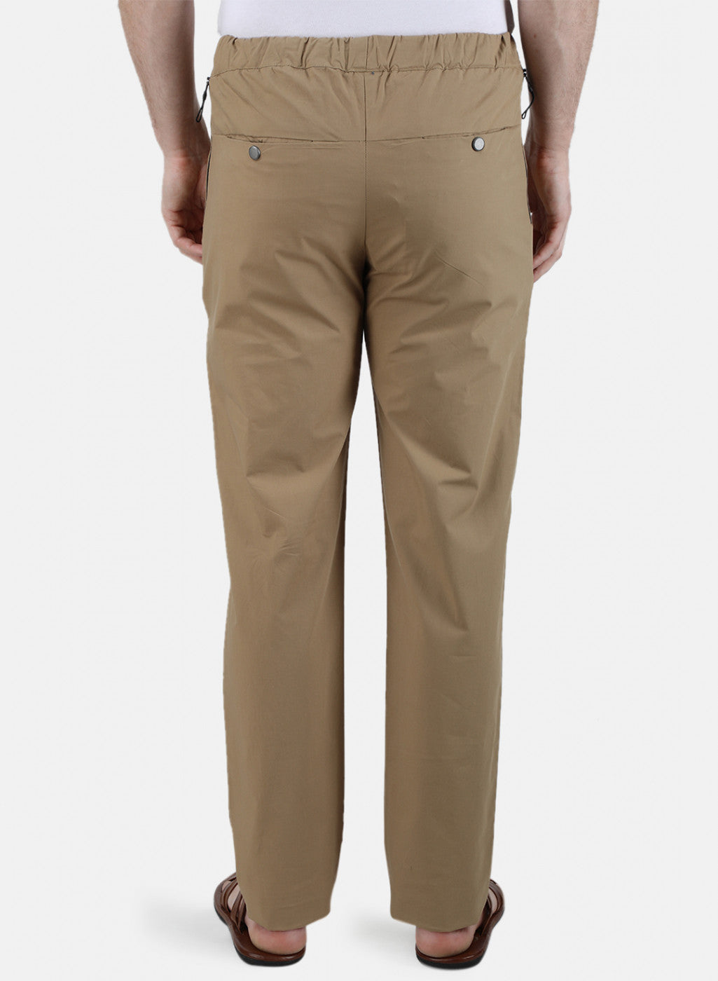 Mens Khaki Plain Lower