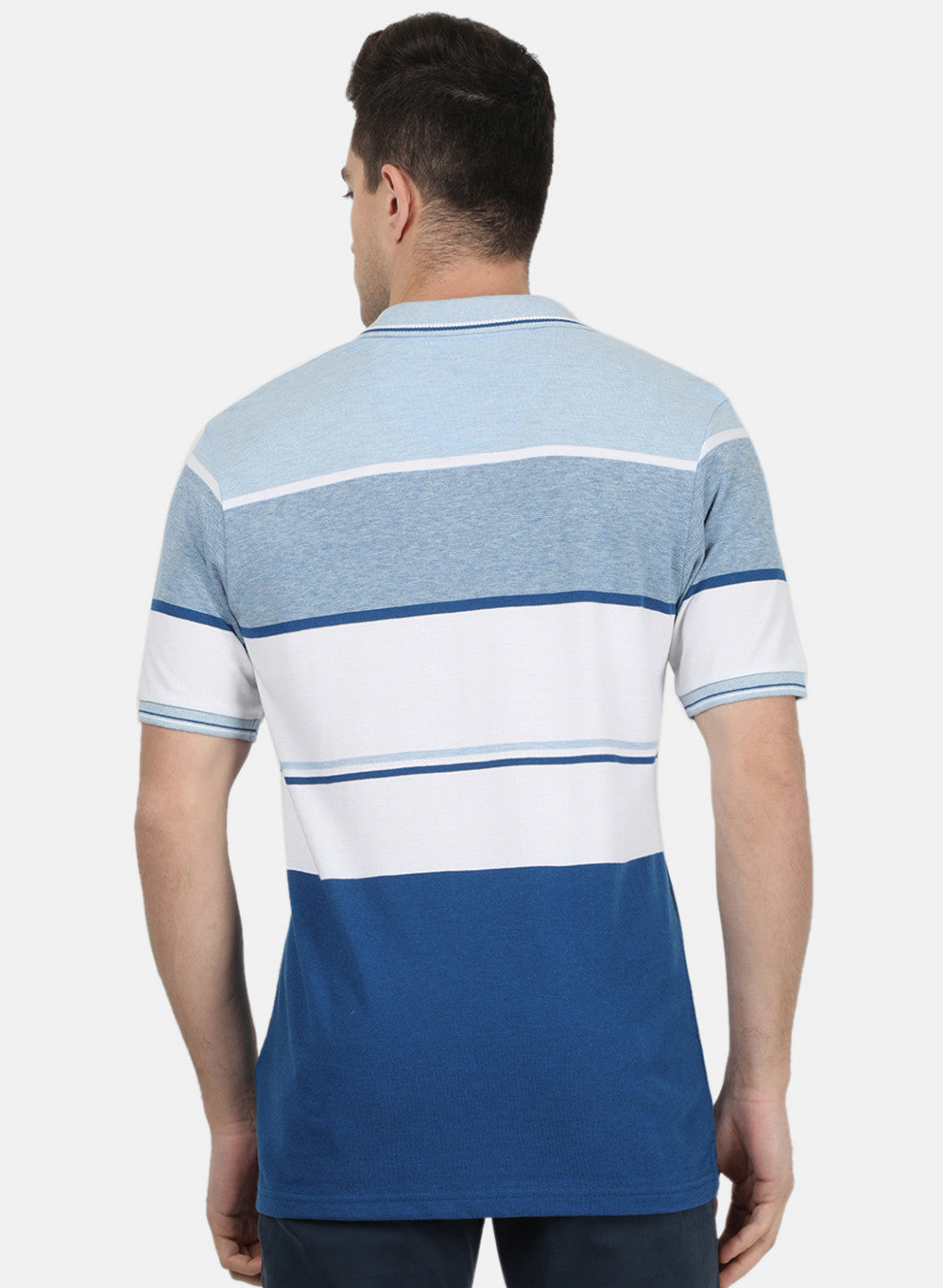 Mens Blue Stripe T-Shirt