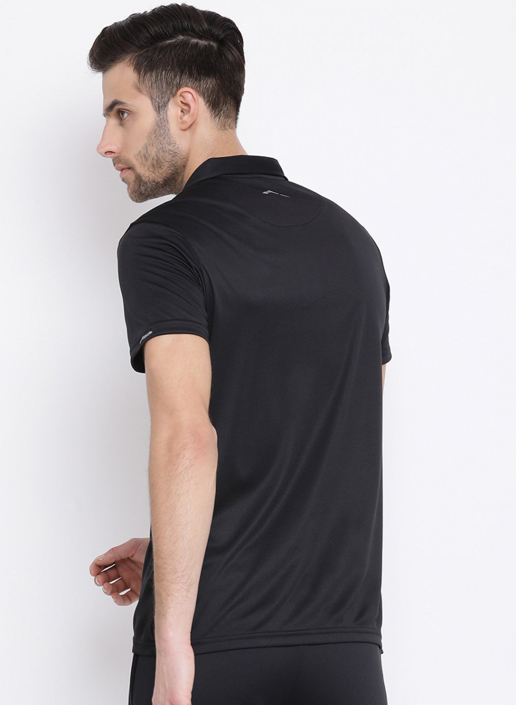 Rock.it Black Collar Regular Fit T-Shirt