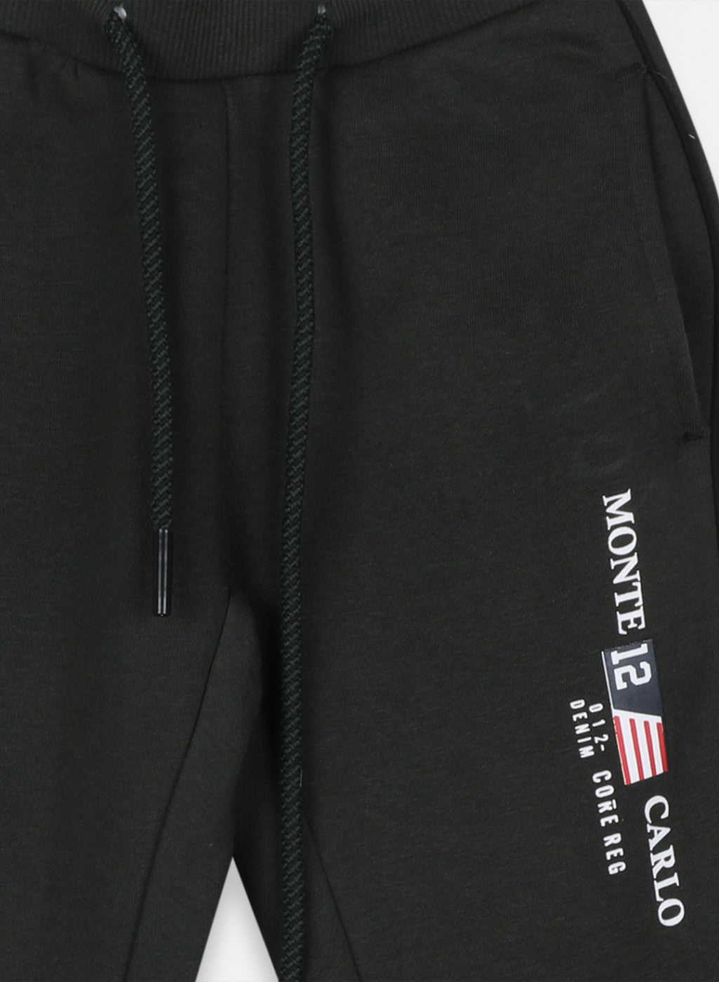 Boys Olive Printed Lower