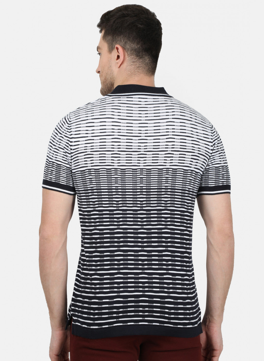 Mens NAvy Blue Plain T-Shirt