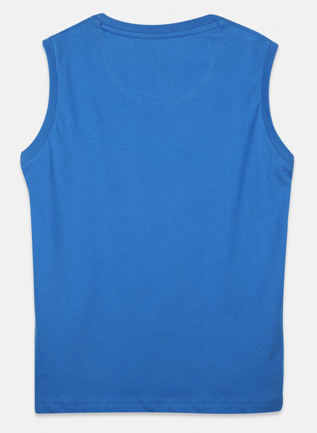 Boys Yellow & Blue Printed T-Shirt