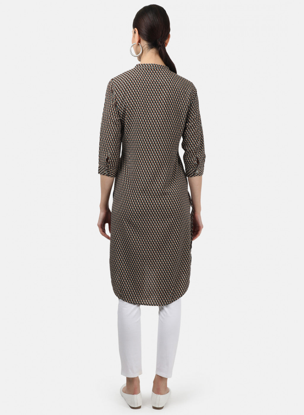 Womens Multi Color Printed Tunic