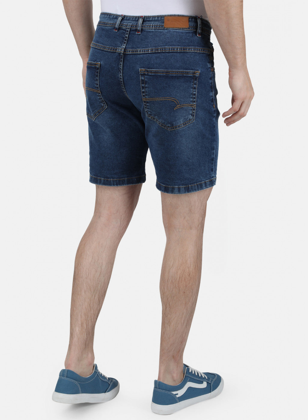 Mens Blue Light Wash Short