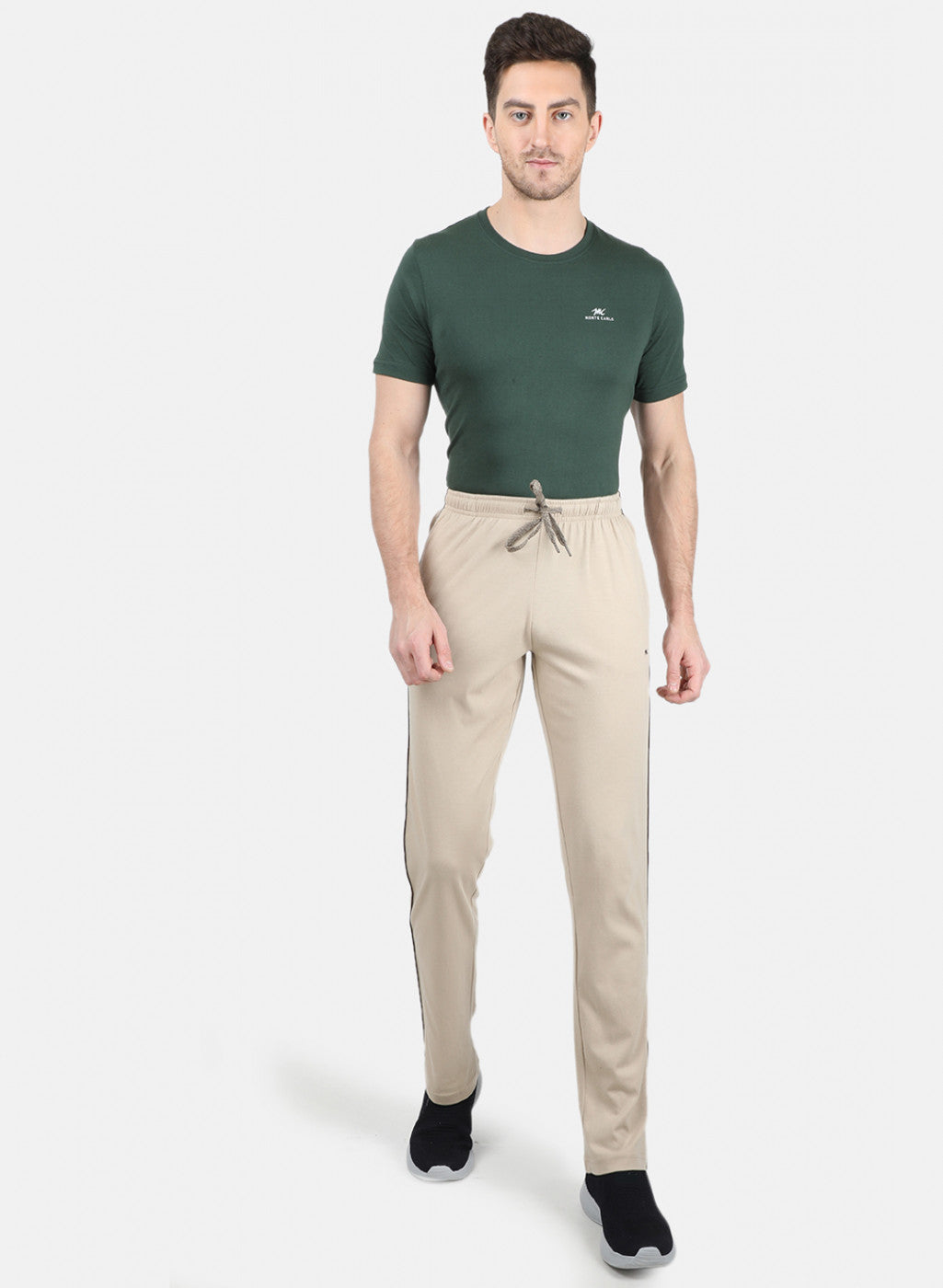 Mens Light Brown Plain Lower