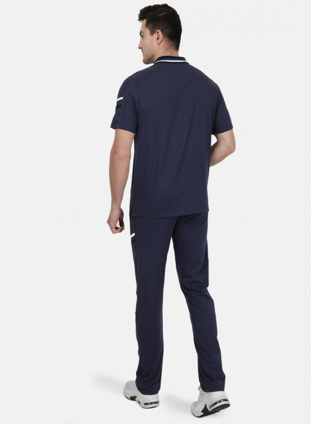 Mens NAvy Blue Stripe Lower Set