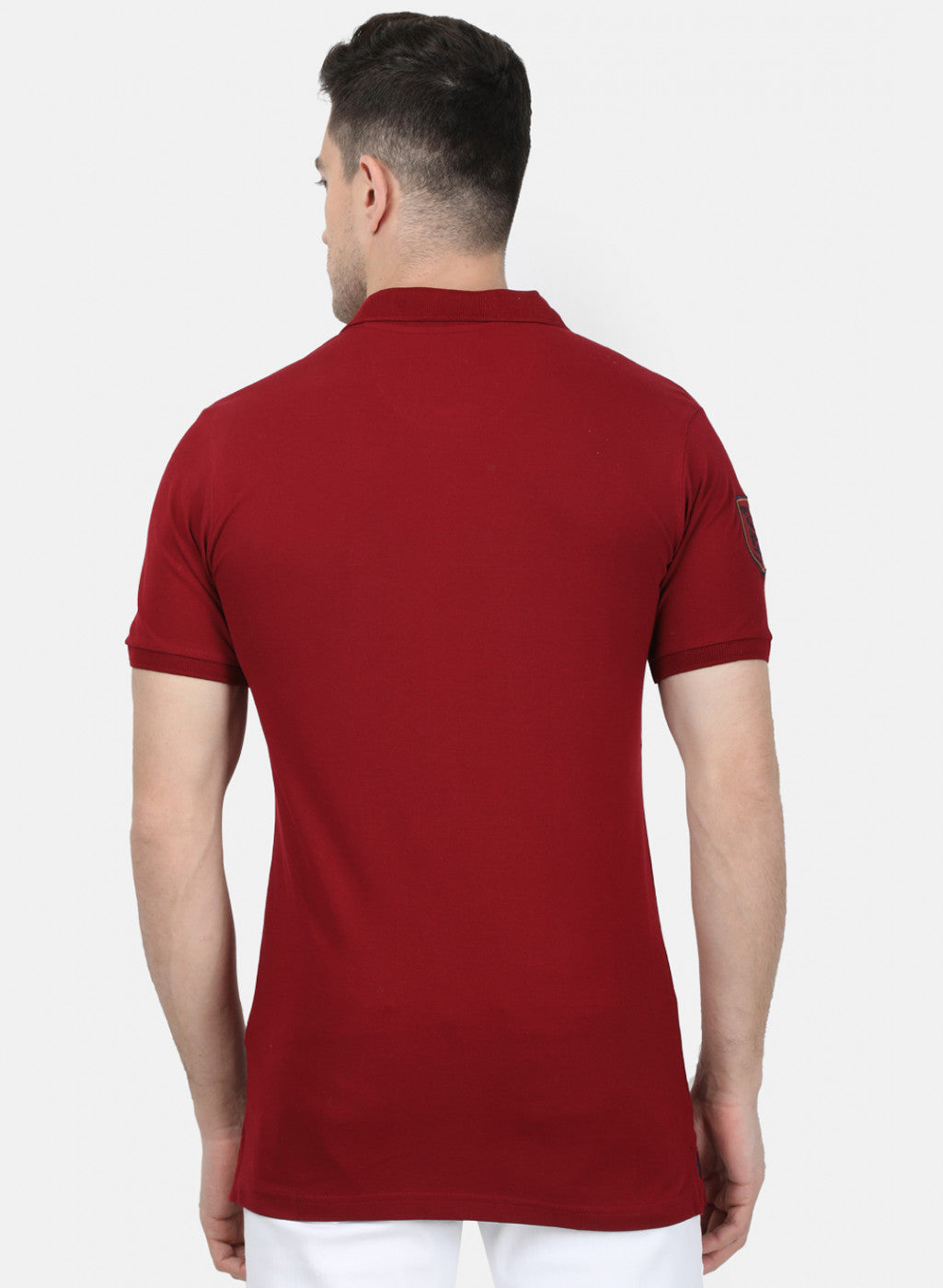 Mens Mahroon Stripe T-Shirt