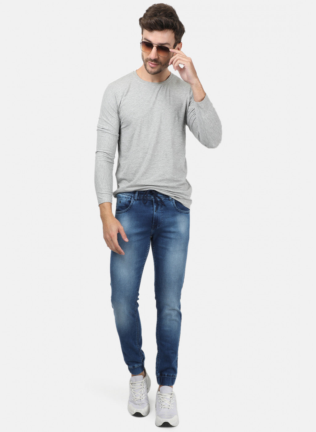 Men Blue Normal Wash Denims