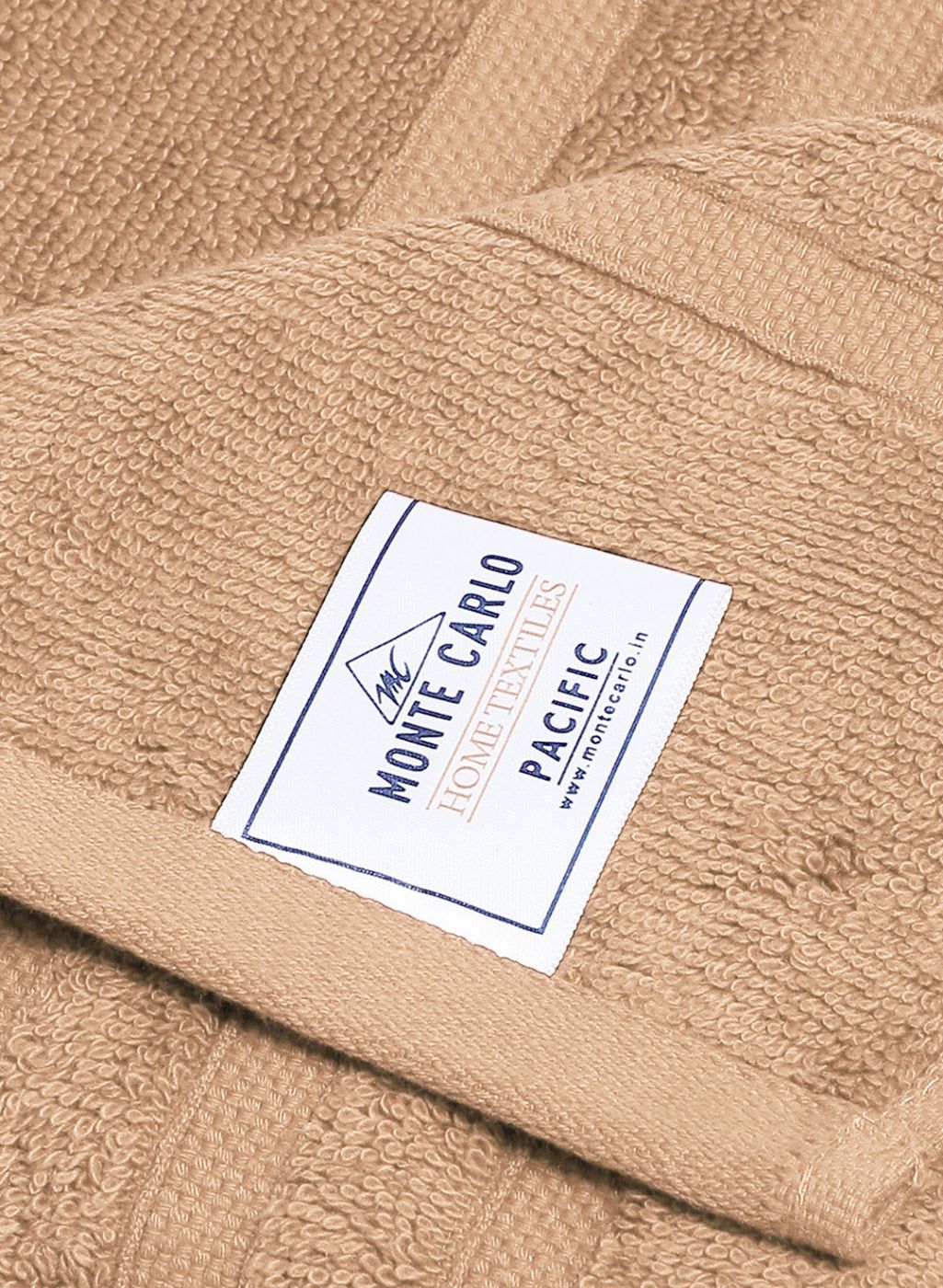 Beige Cotton 525 GSM Bath Towel