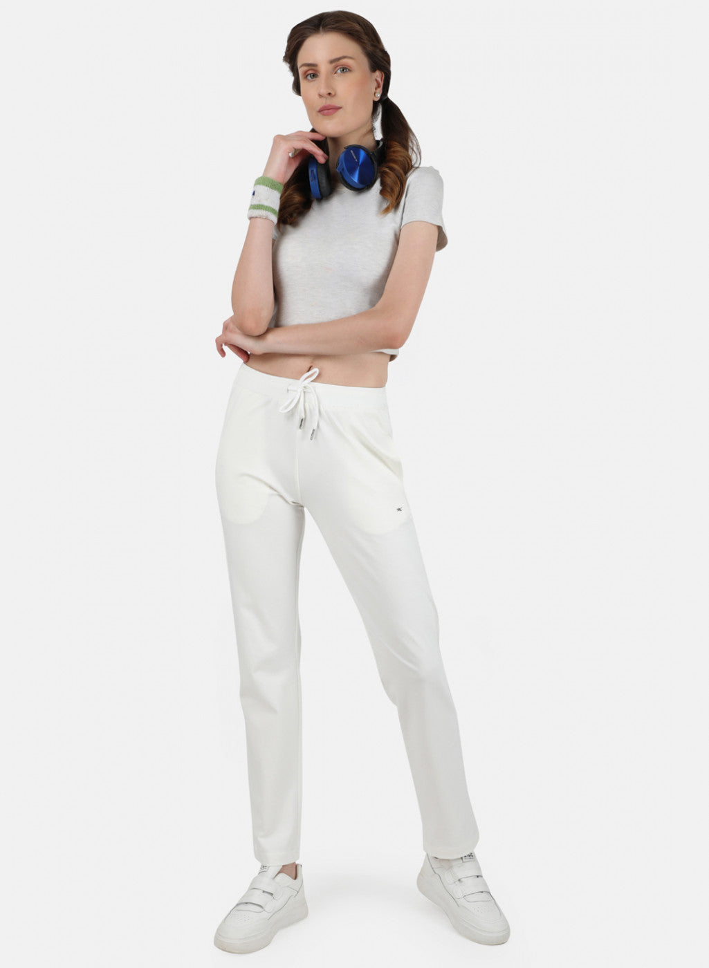 Womens Off White Regular Lower