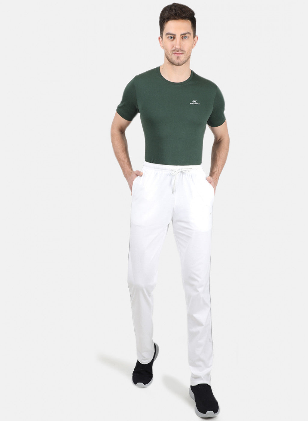 Mens White Plain Lower