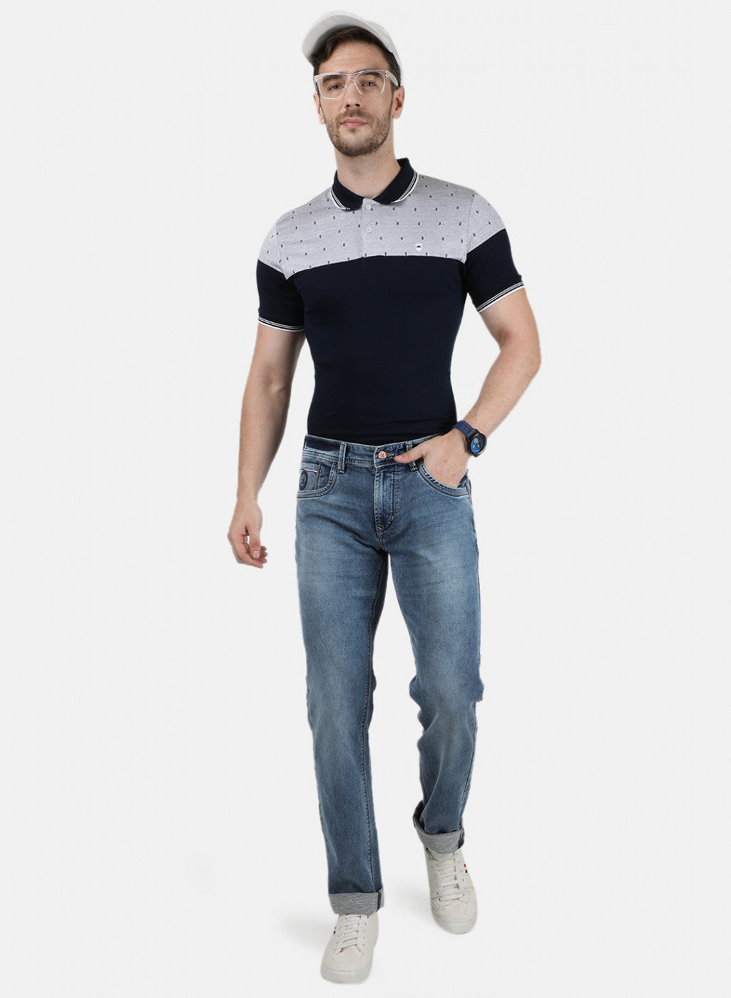 Mens Blue NArrow Denims