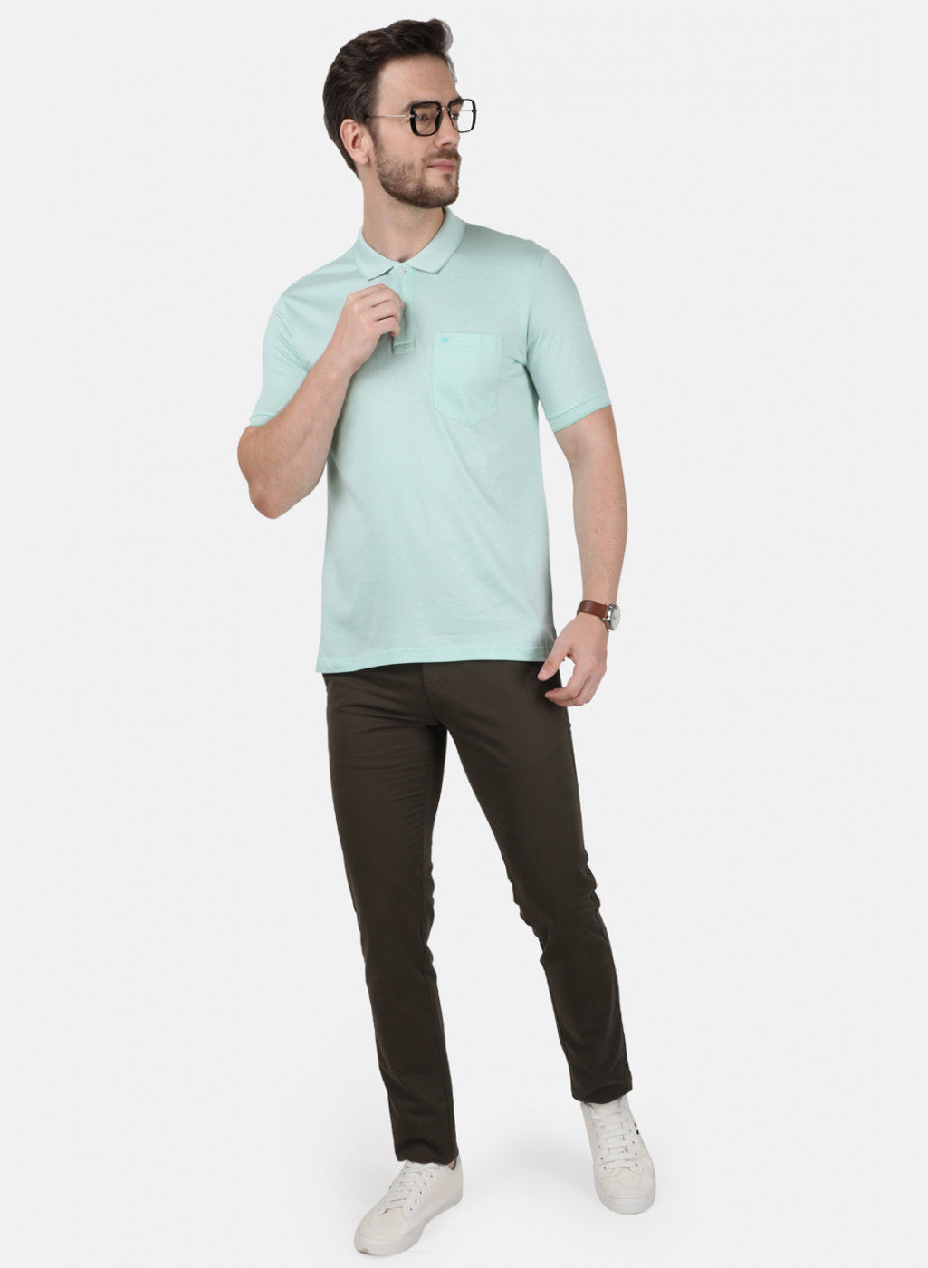 Mens Blue Stripe T-Shirt