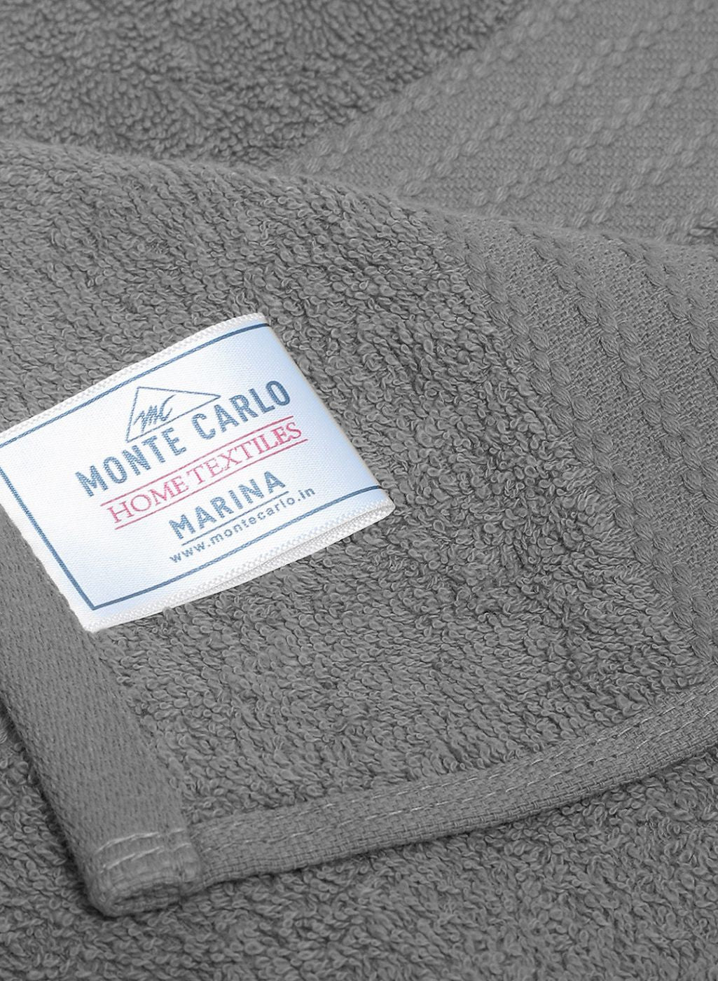 Grey Cotton 400 GSM Bath Towel