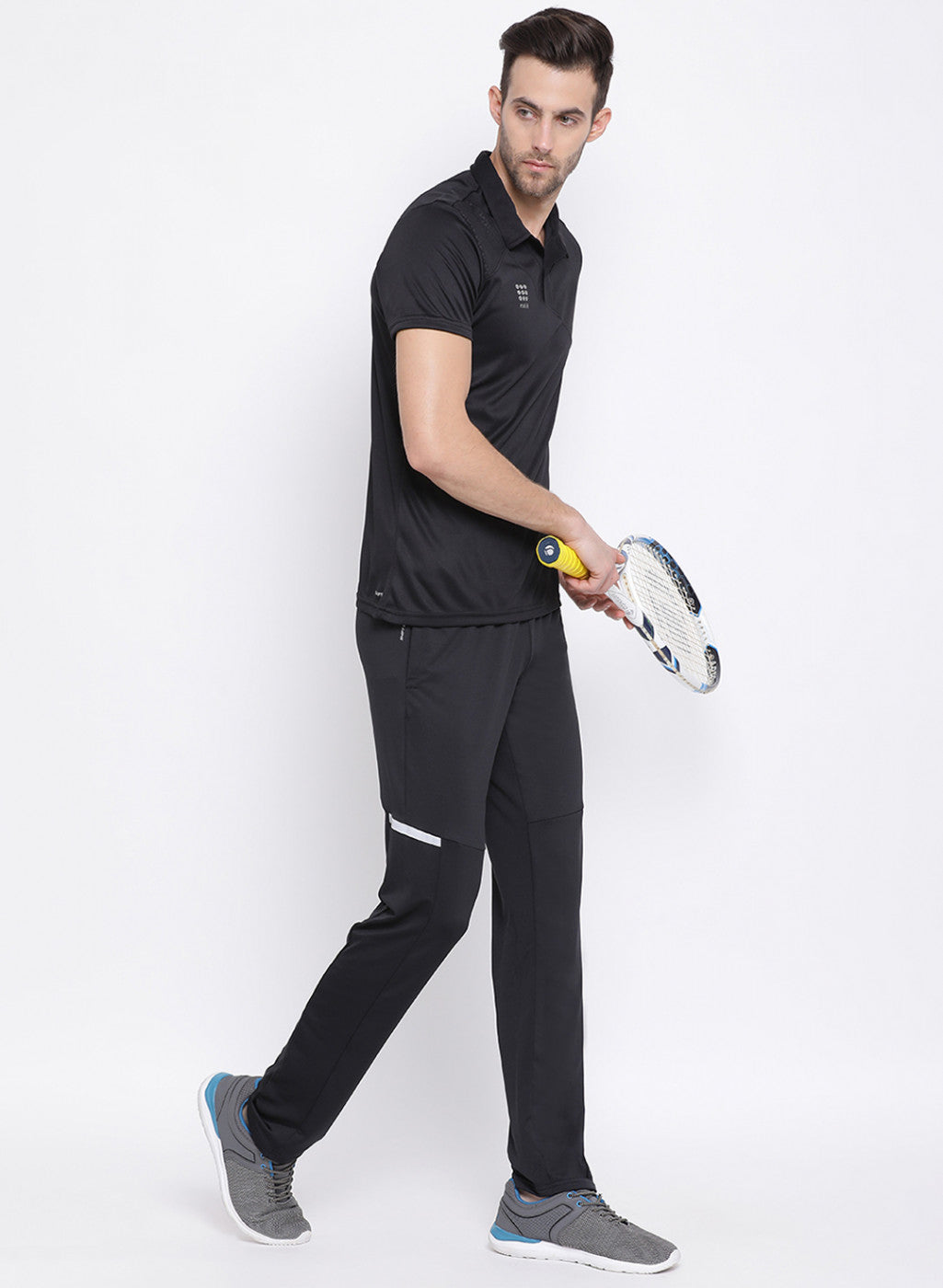 Rock.it Black Collar Regular Fit T-Shirt