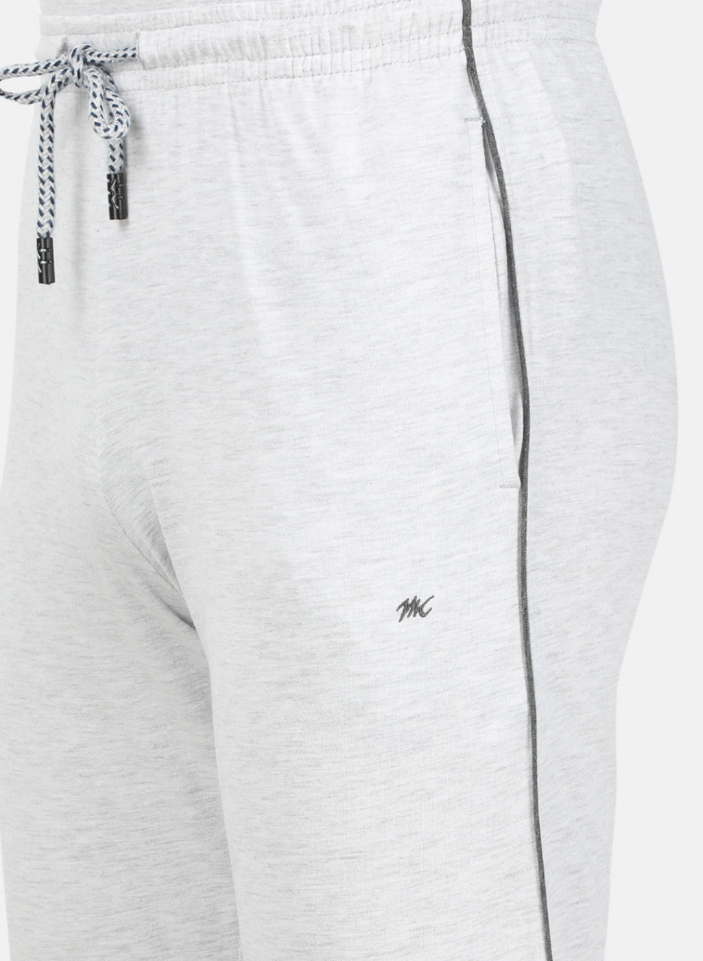 Mens Grey Stripe Lower Set