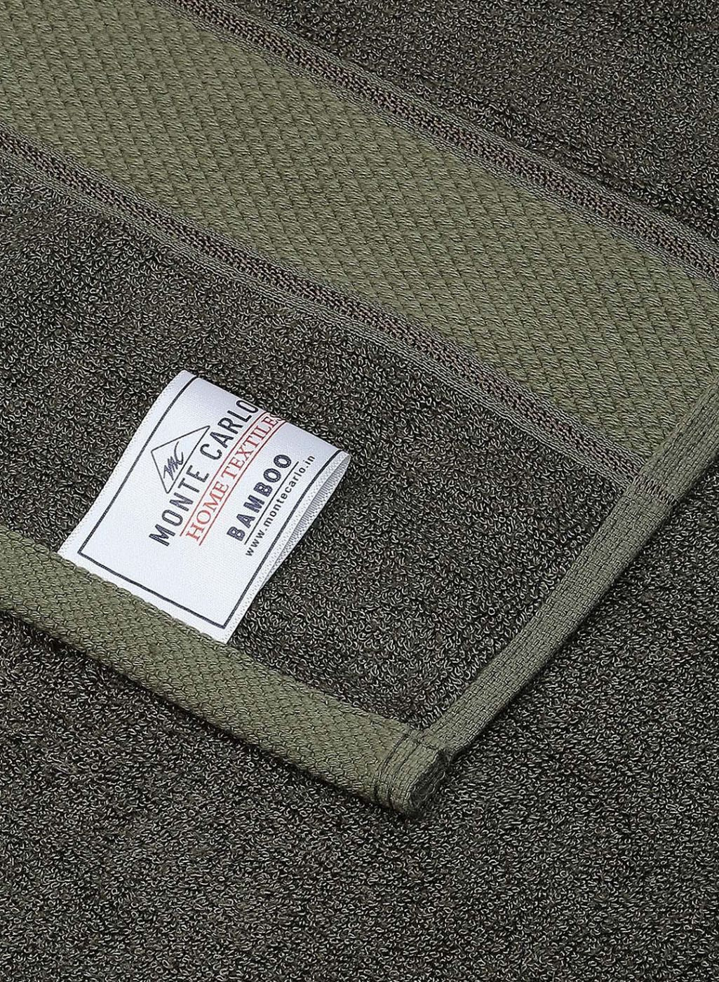 Olive Cotton 600 GSM Bath Towel