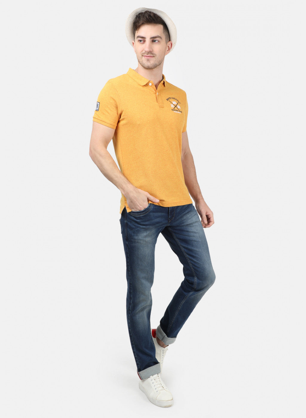 Men Blue Normal Wash Denims