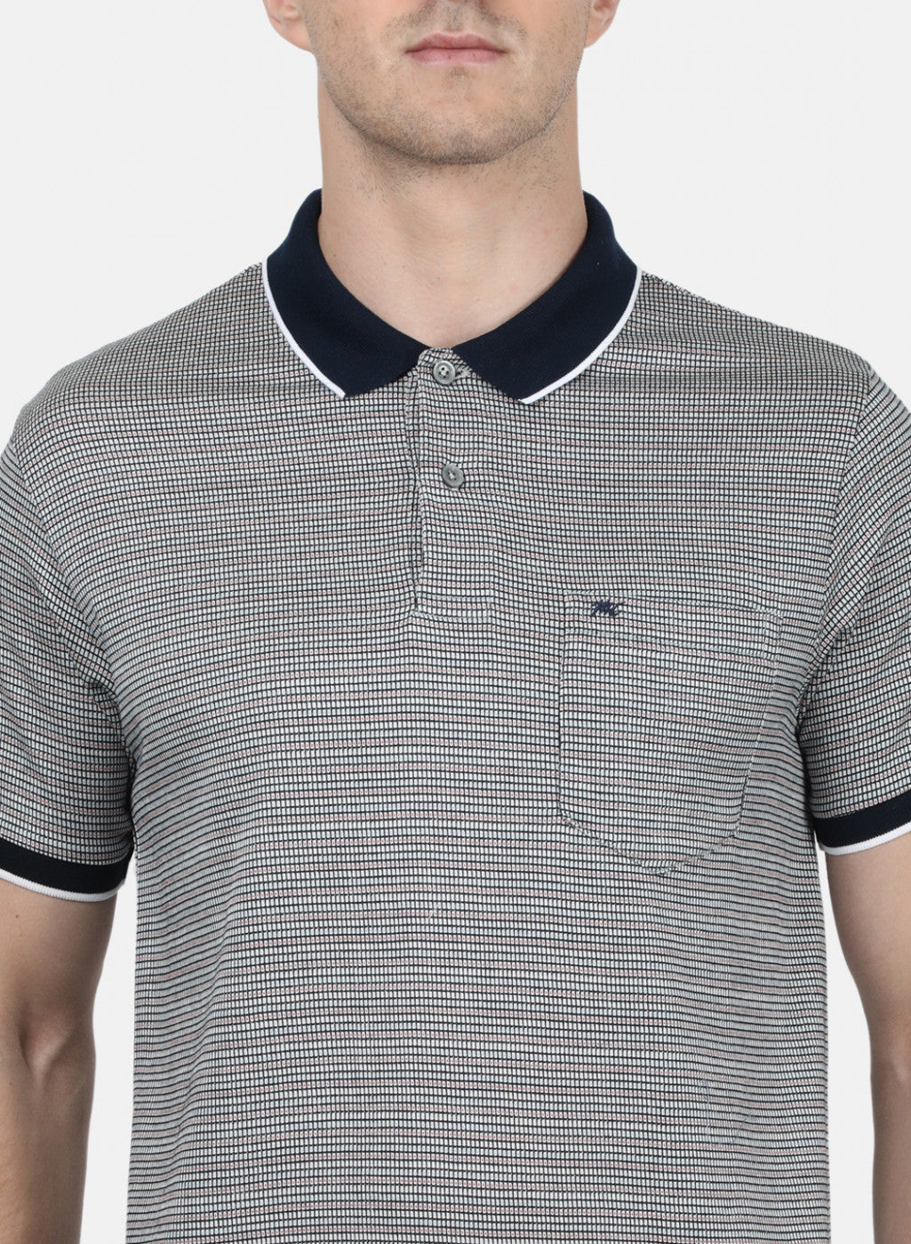 Mens NAvy Blue Stripe T-Shirt