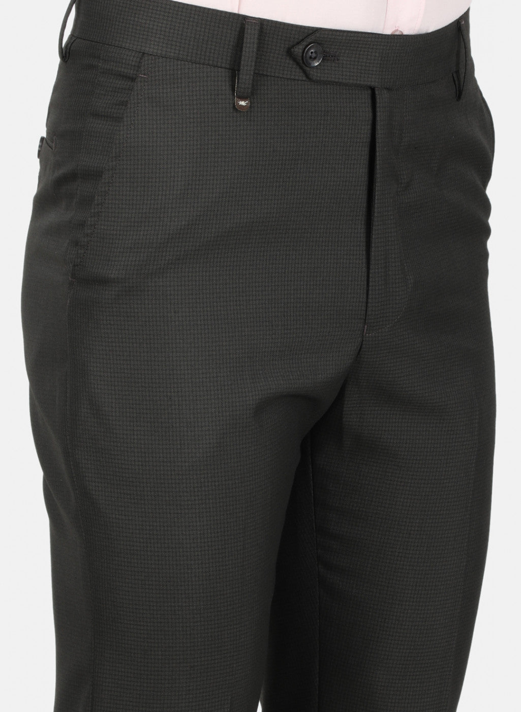Mens Brown Smart Trouser