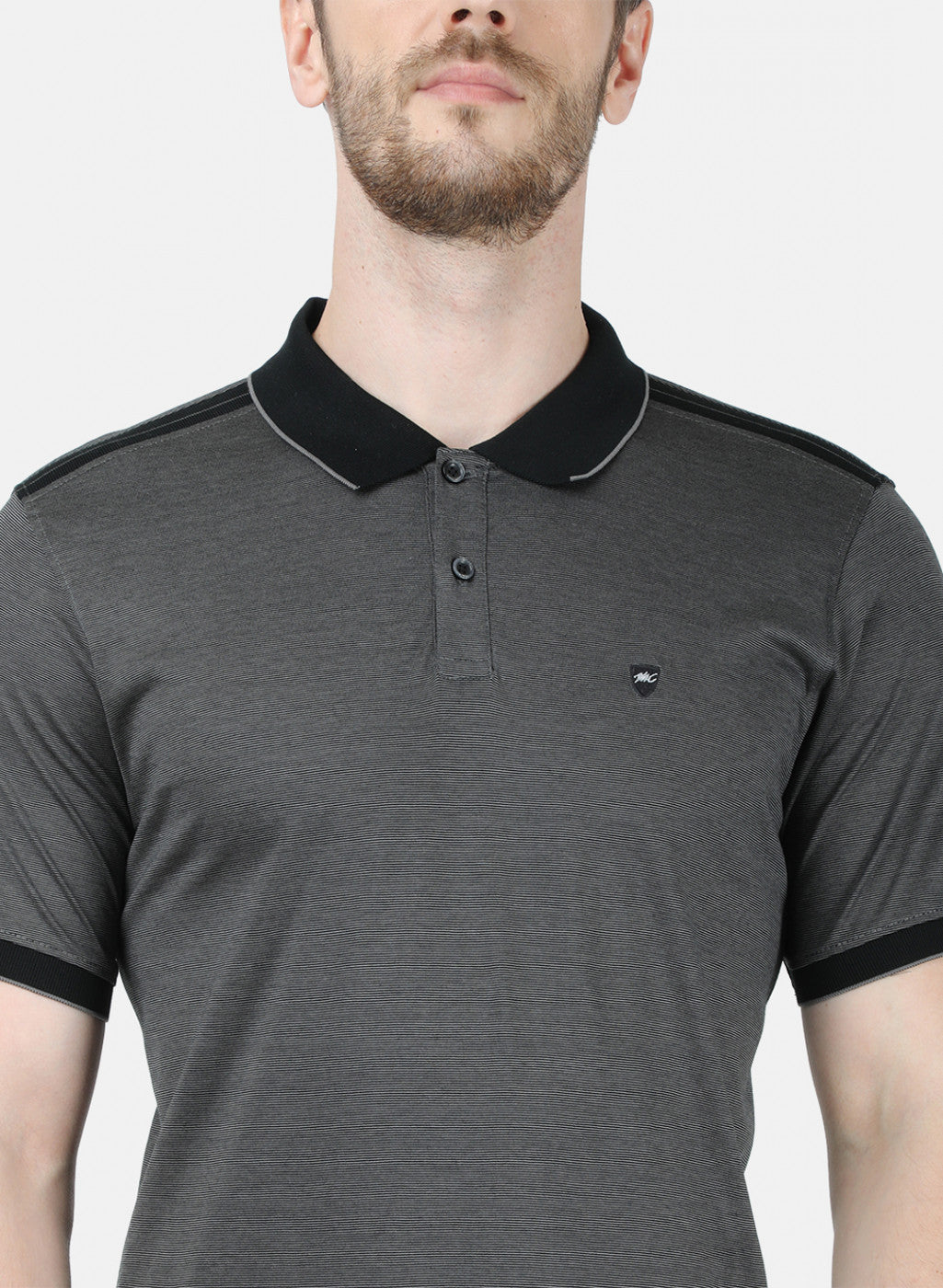 Mens Black Stripe Lower Set