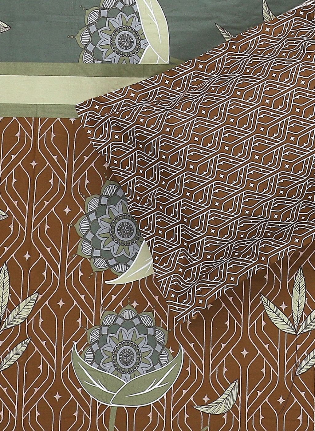 144TC Pure Cotton King Bedsheet with 2 Pillow Covers