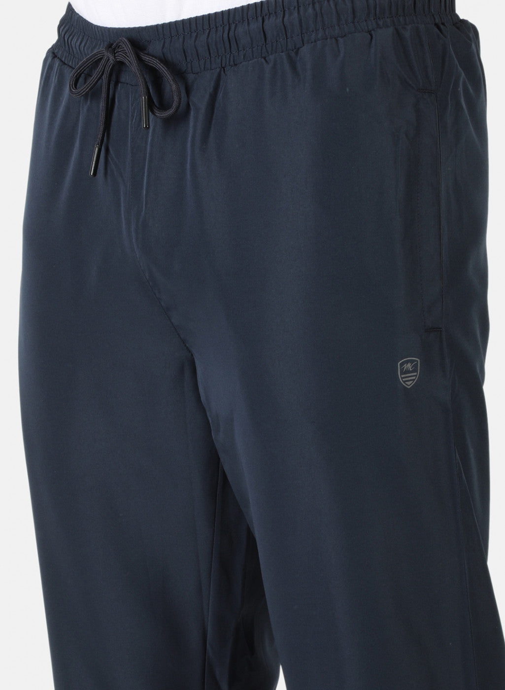 Men NAvy Blue Plain Tracksuit