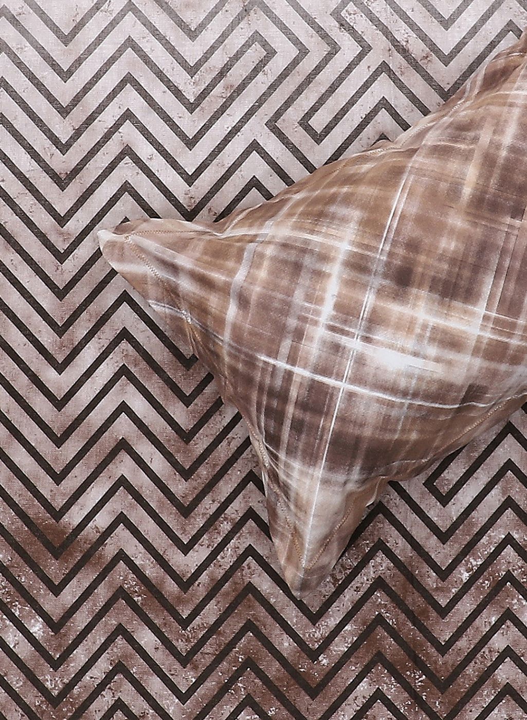 140TC Pure Cotton King Bedsheet with 2 Pillow Covers