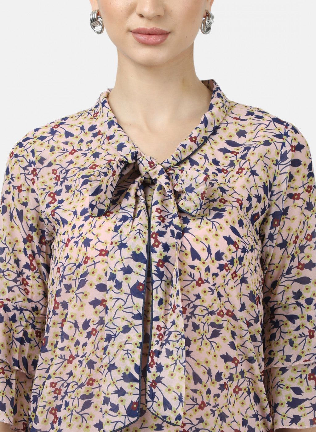 Womens Multi Color Printed Tops