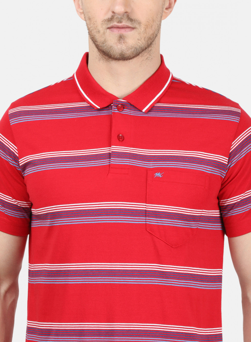 Mens Red Stripe T-Shirt