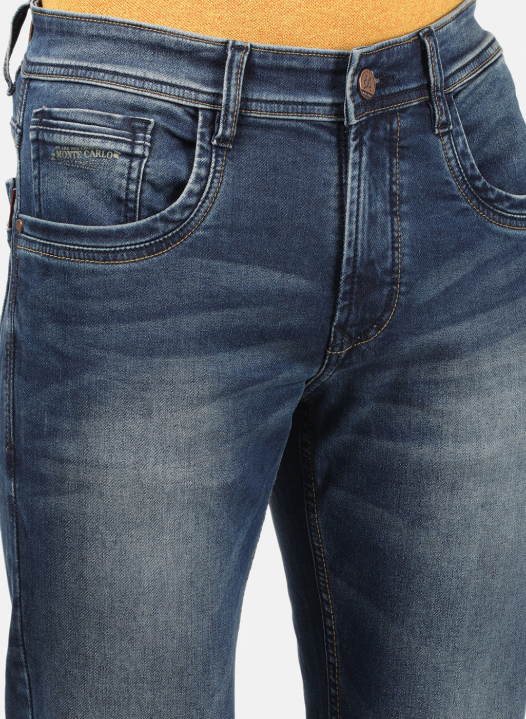 Men Blue Normal Wash Denims