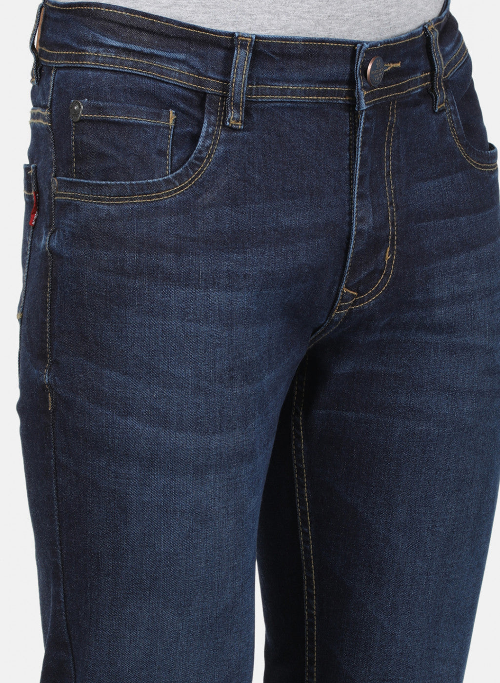 Mens NAvy Blue NArrow Denim