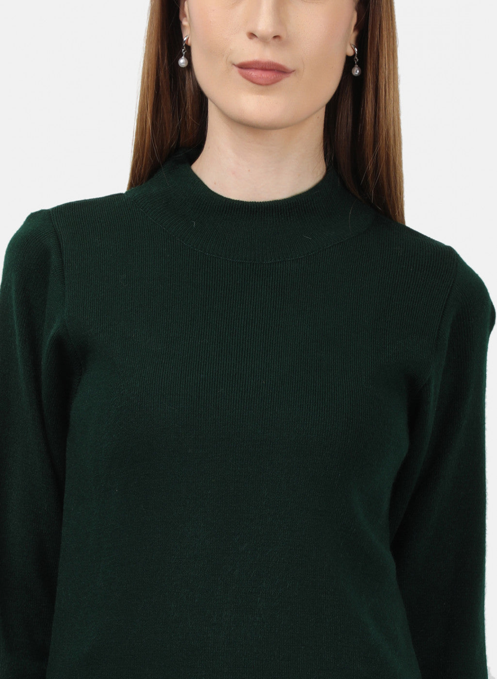 Women Green Solid Sceavy