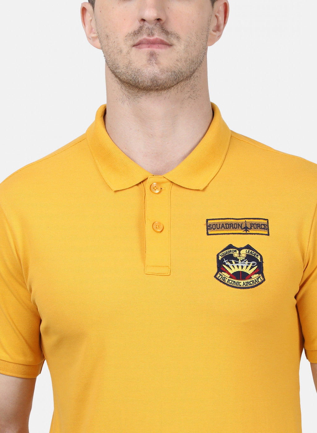 Mens Mustard Stripe T-Shirt