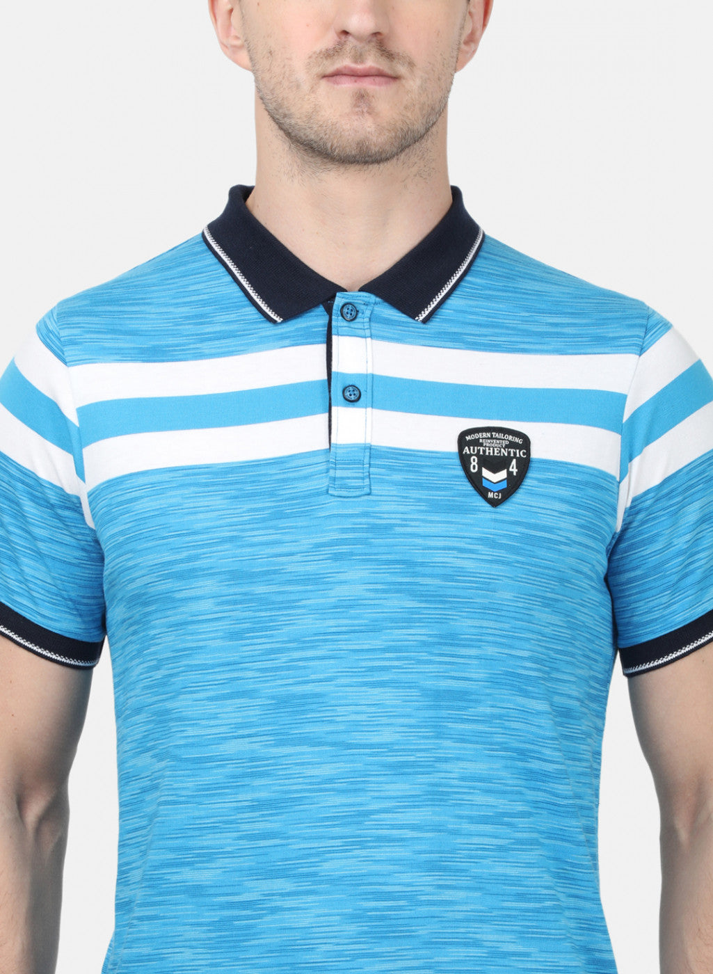 Mens Blue Stripe T-Shirts