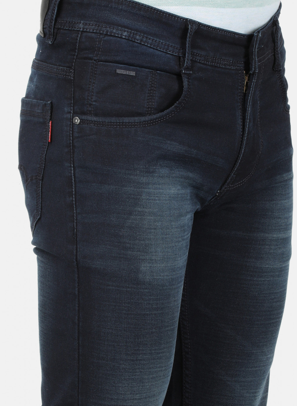 Mens NAvy Blue NArrow Denim