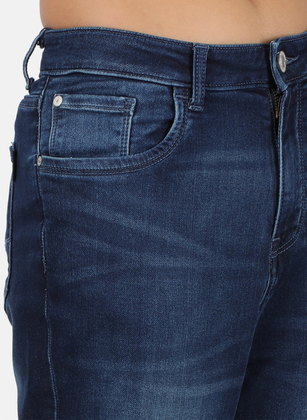 Womens Blue Regular Denim