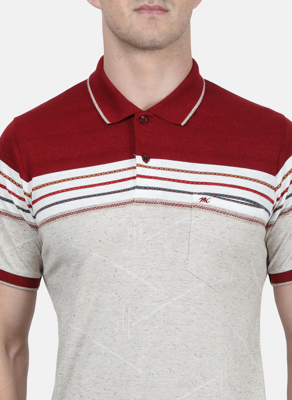 Mens Red Stripe T-Shirt