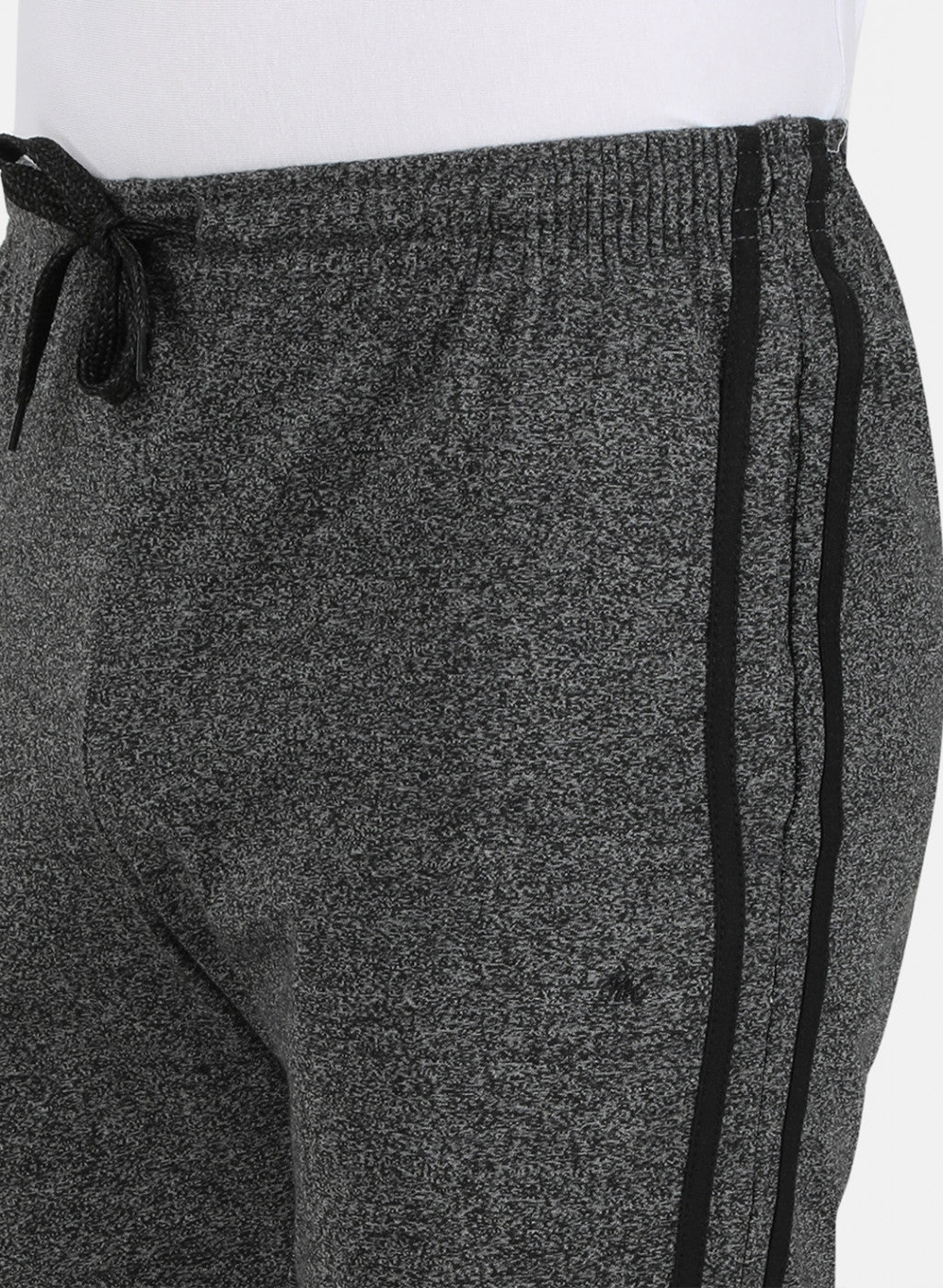 Mens Black Plain Lower