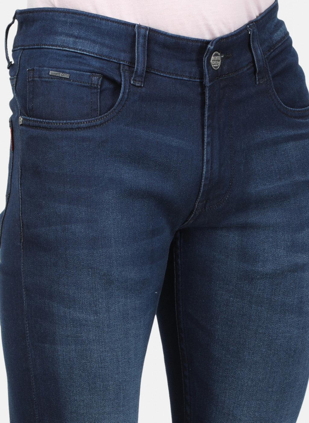 Mens Blue Skinny Denim