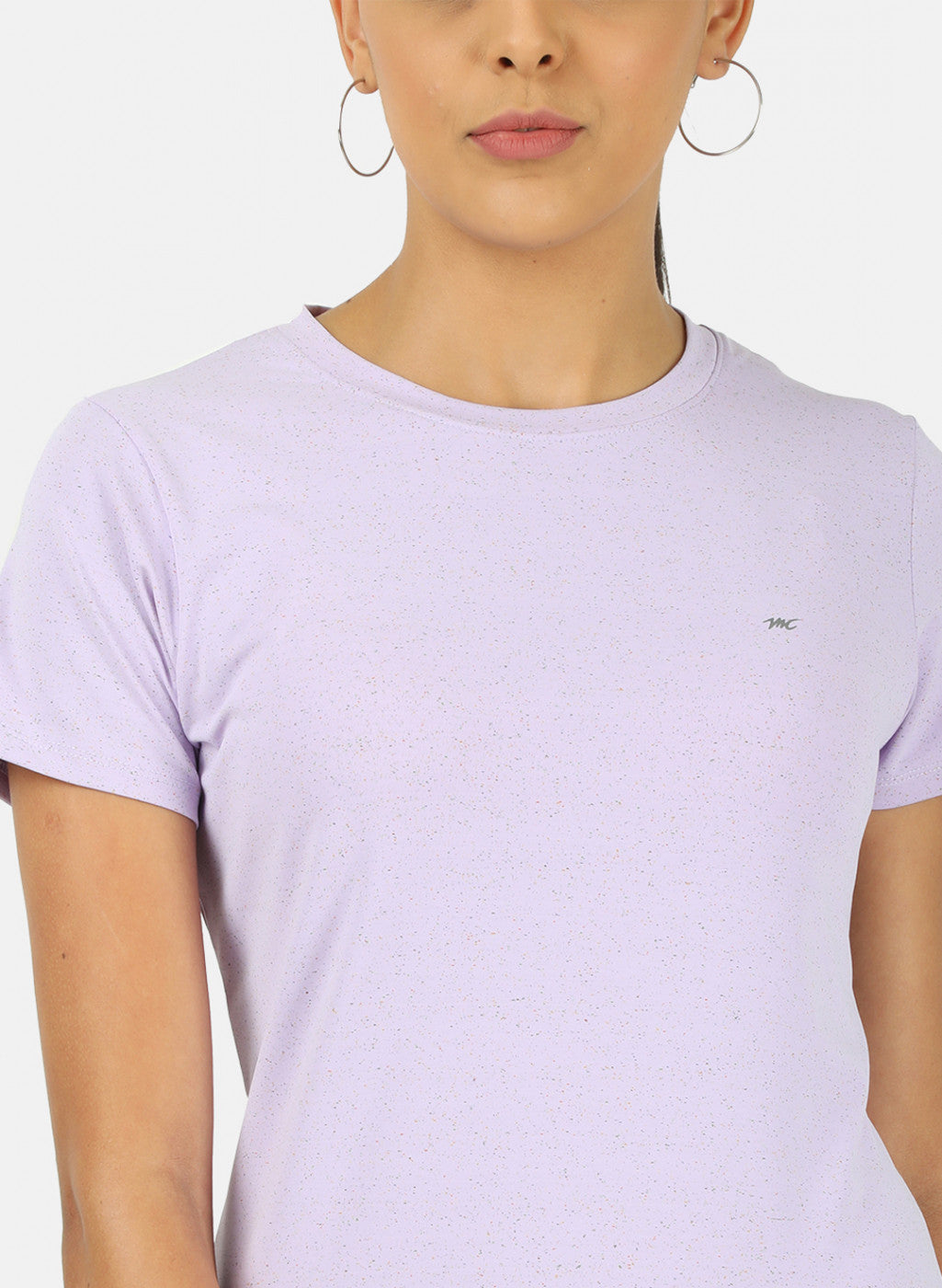 Womens Purple Plain Top