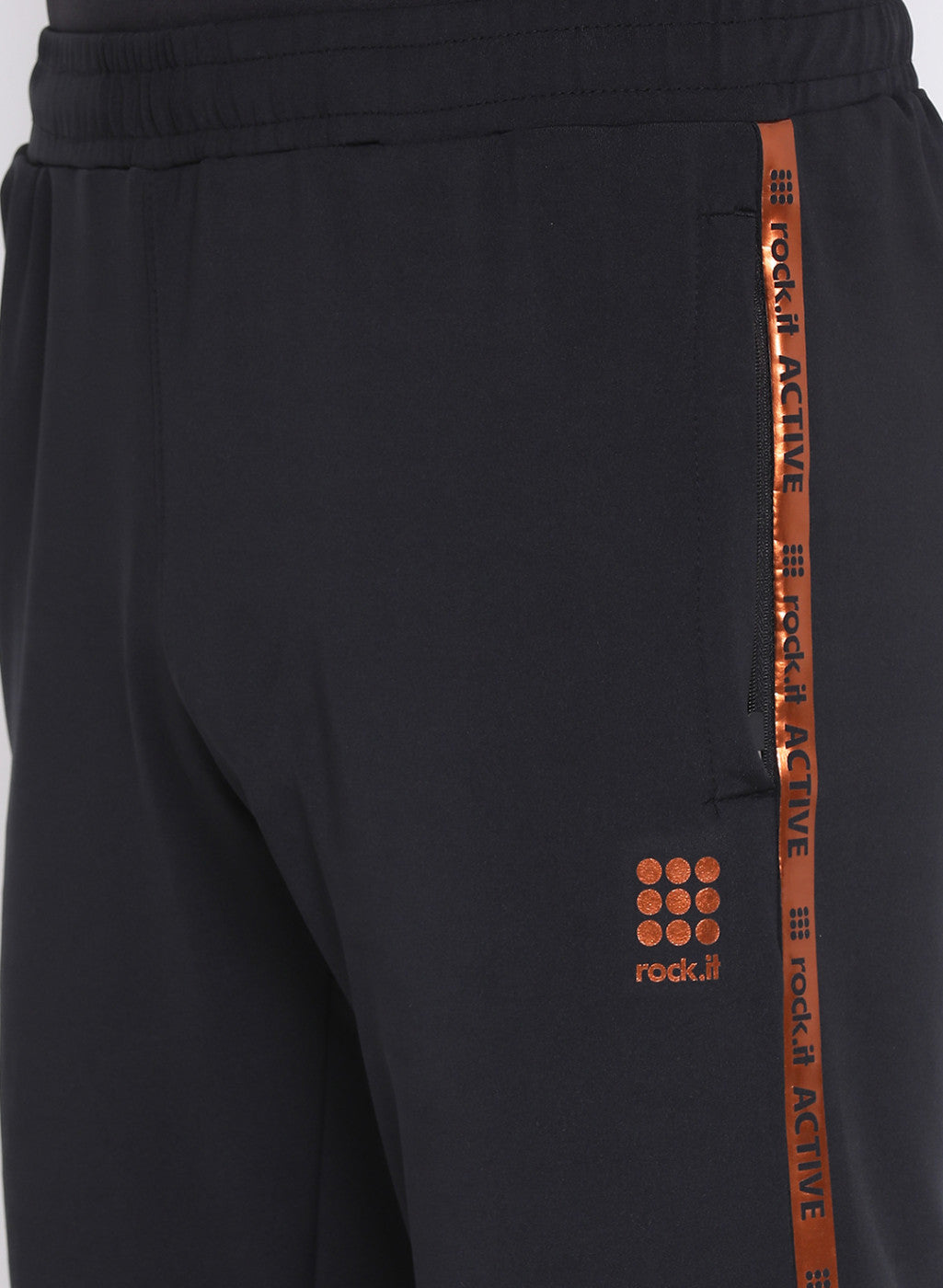 Rock.it Black Regular Fit Lower