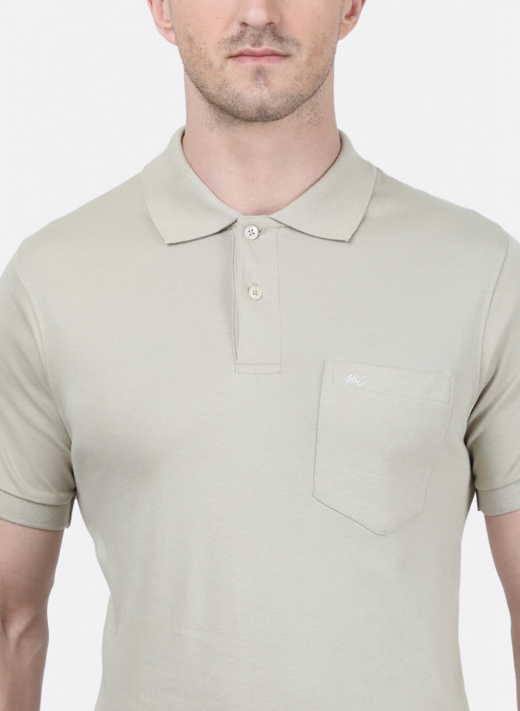 Mens Brown Plain T-Shirt