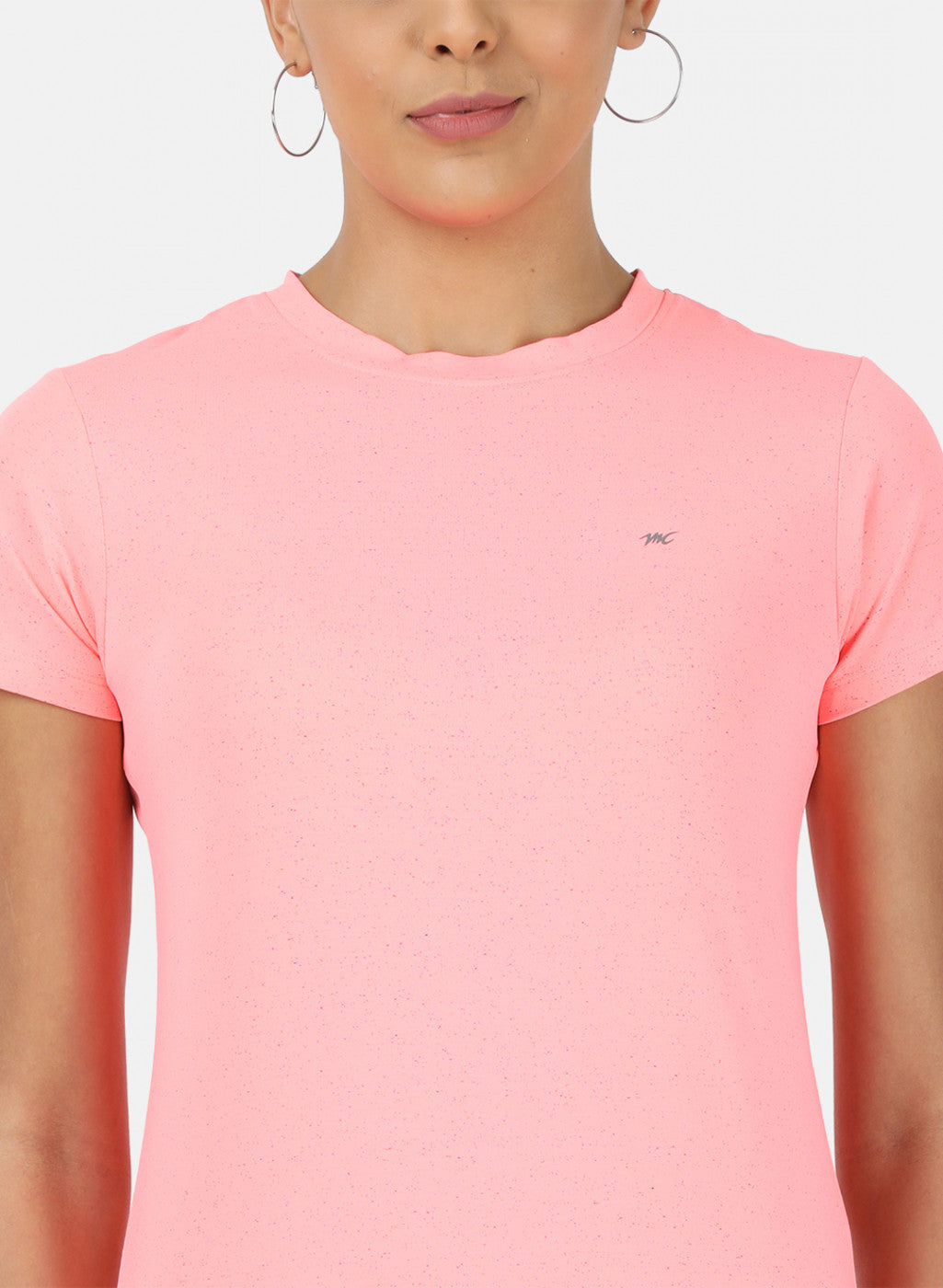 Womens Pink Plain Top