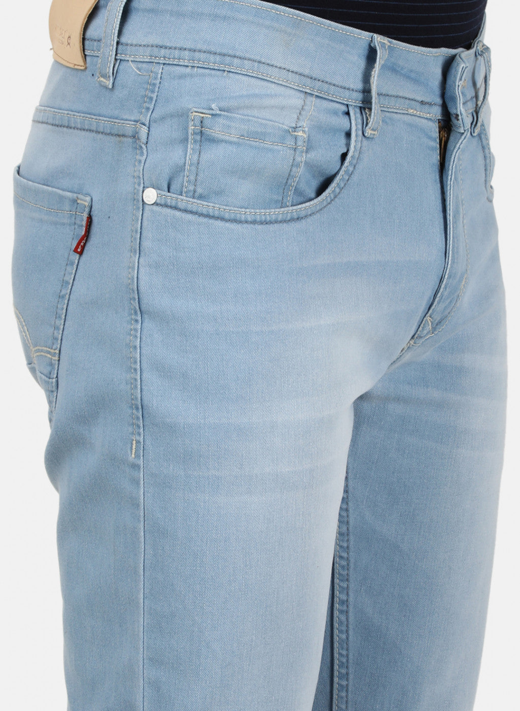 Mens Blue Narrow Denim