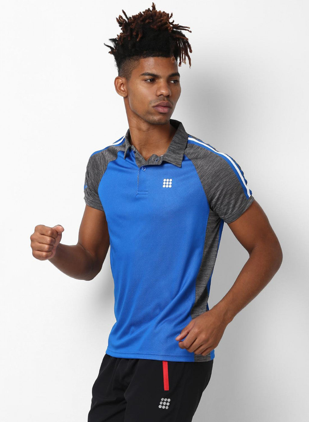 Rock.it Blue Collar Regular Fit T-Shirt