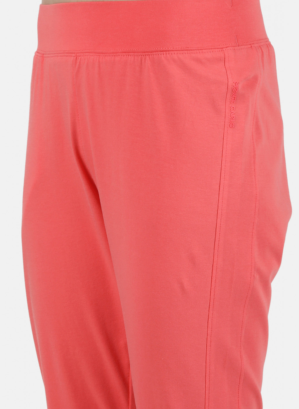 Womens Peach Regular Capri