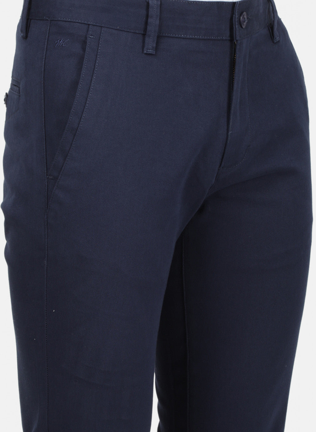 Mens Blue Slim Trouser