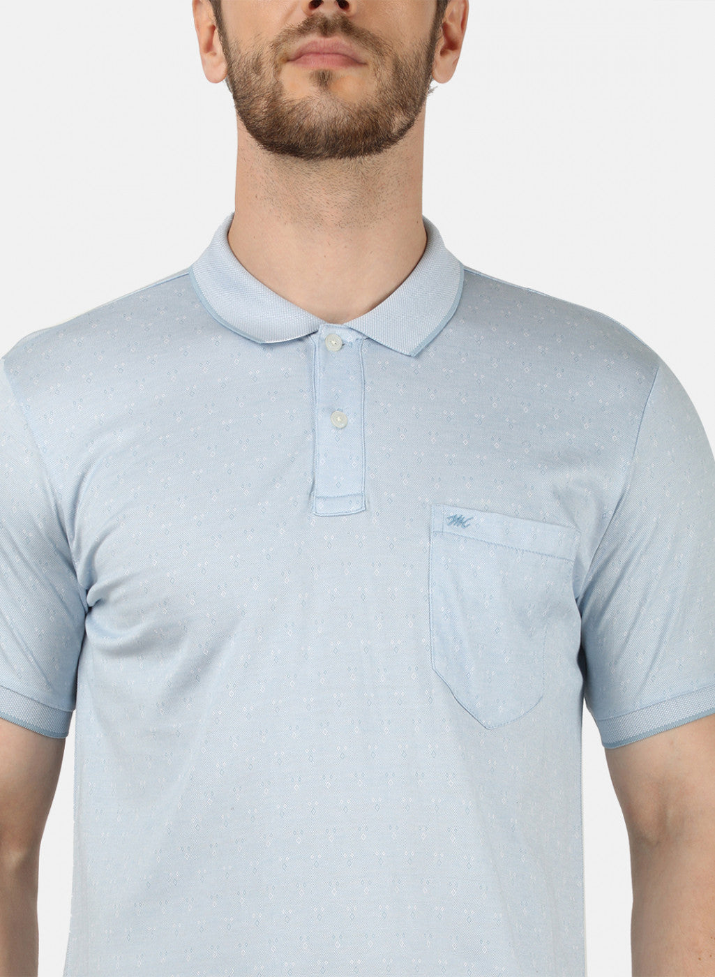 Mens Blue Stripe T-Shirt