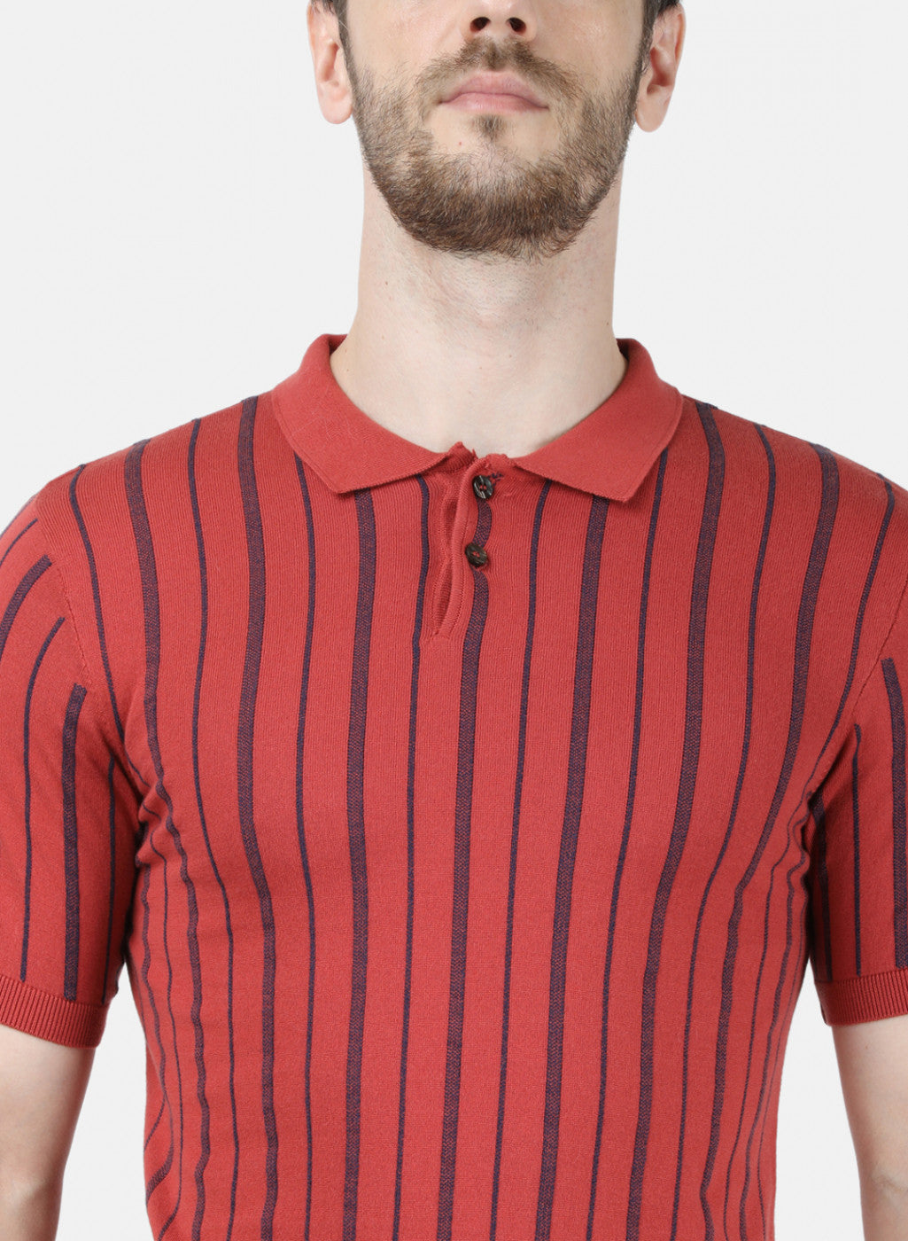 Mens Red Stripe T-Shirt